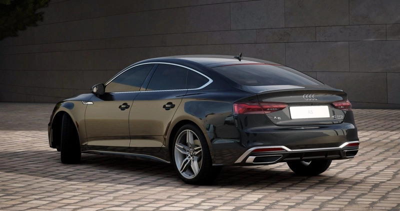 Audi A5 cena 245353 przebieg: 1, rok produkcji 2024 z Ustroń małe 56